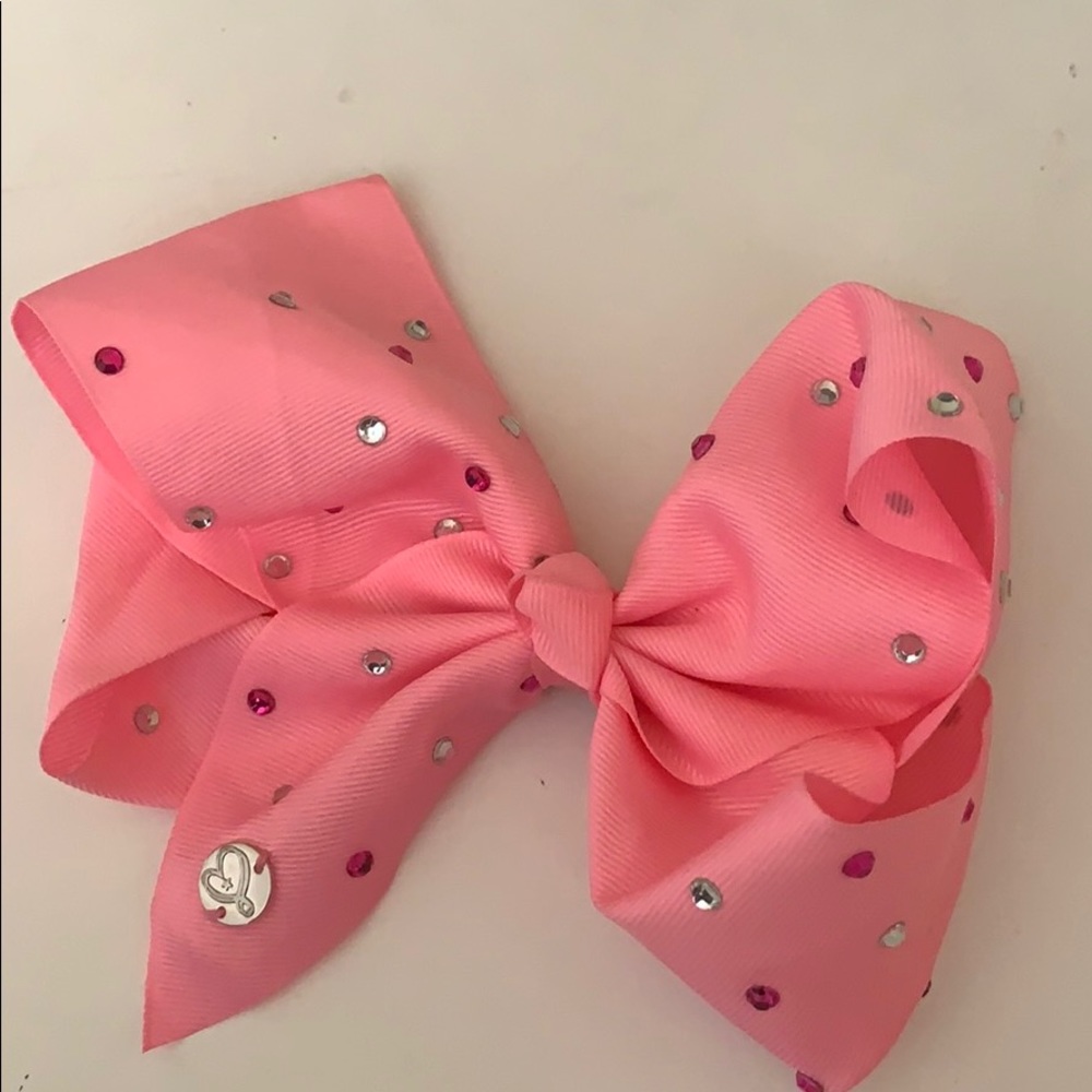 Light pink jojo bow